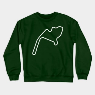 Mid-Ohio Sports Car Course [outline] Crewneck Sweatshirt